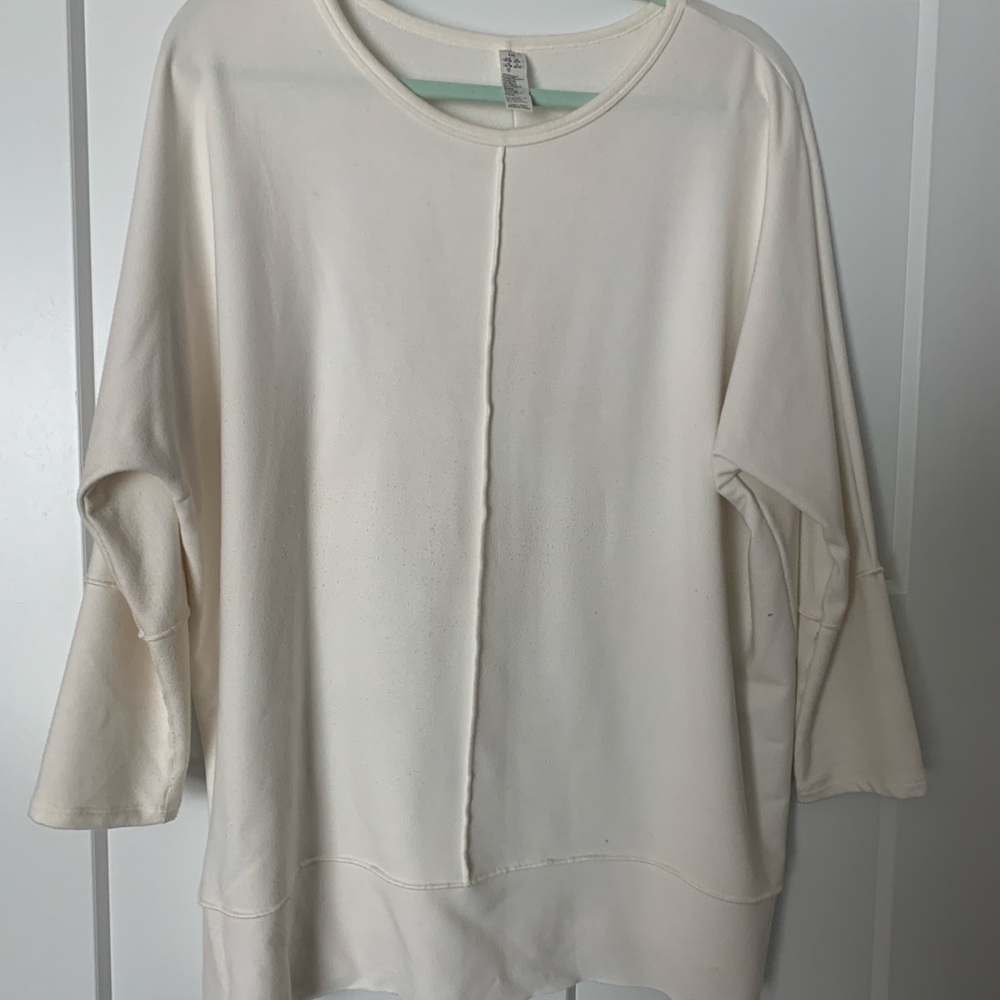 Cream Women's Top